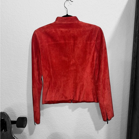 Valerie Stevens Suede Leather Jacket Small - Picture 2 of 6